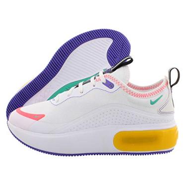 Imagem de Nike Tênis de corrida feminino, tamanho 38, Branco/Verde cinético - Ouro universitário, 7.5 B(M)