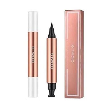 Imagem de Lapiseira Maq Delineador C/Carimbo De Olhos A Prova D'agua lápis cosméticos ferramentas de maquiagem longa duração ponta fina à prova de suor