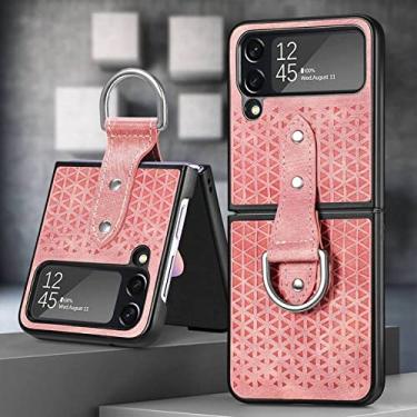 Imagem de Suporte de tela dobrável com fivela de anel para celular para samsung z flip 4 suportes para capas de celular, 1, para samsung z flip4