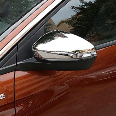 Imagem de JIERS Para Peugeot 3008 GT 5008 2ª 2017-2020, acabamento da tampa do espelho retrovisor da porta lateral do carro cromada ABS acessórios automotivos