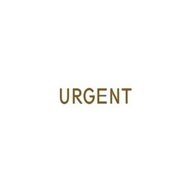 Imagem de Carimbo autotintado URGENT - Marrom