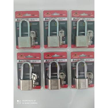 Imagem de CADEADO DE AÇO BAOLING 40MM (9 X 3.5 X 1.9)