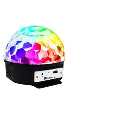 Imagem de Bola Dj Maluca Globo Led Rgb Com Mp3 Festa