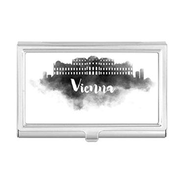 Imagem de Estojo porta-cartões de visita Vienna Austria Landmark Ink City