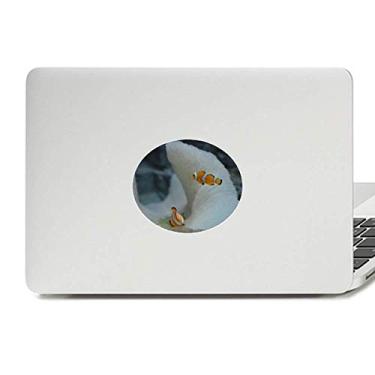 Imagem de Adesivo de vinil com estampa de peixe, peixe, ciência, natureza, imagem de vinil, emblema gráfico para laptop
