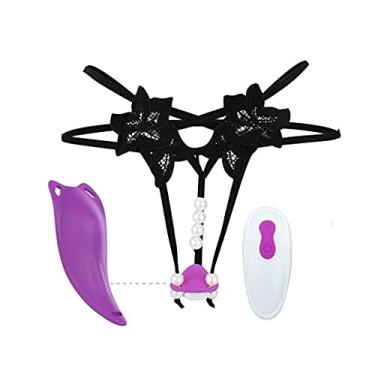 Imagem de Vibradores Ponto G Estimulador Sem Fio Calcinha Ovo 9 Vibrações Erótico Zatla Shop (Roxo)