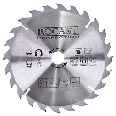 Imagem de Disco Serra 10 x24D Madeira Com Furo 30mm 35,0008 Rocast