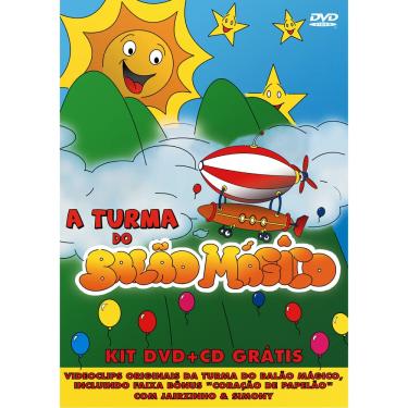 Imagem de BALÃO MÁGICO - A TURMA DO BALÃO MÁGICO (DVD+CD)