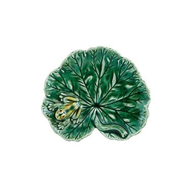 Imagem de Petisqueira 13cm Folha de Sardinheira com Rã em Cerâmica Bordallo Pinheiro