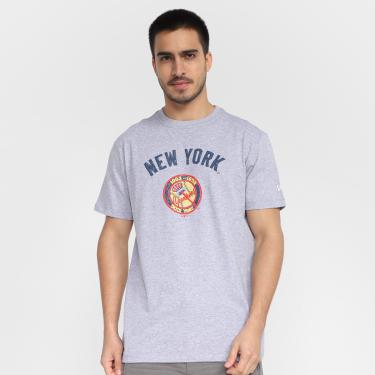 Imagem de Camiseta MLB New York Yankees New Era Core Cooperstown Crayon Masculina-Masculino