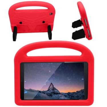 Imagem de Capa para tablet Capa para tablet para crianças compatível com Kindle Fire HD 8 Tablet 2018/2017/2016 Capa 8/7/6 – Capa protetora leve e durável de EVA à prova de choque com alça protetora Estojo Prot
