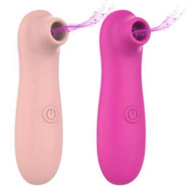 Imagem de Sugador Estimulador De Clitóris e Mamilos Recarregável Com Pulsação 10 Velocidades Portátil Toque Aveludado Mini Sucção À À Prova D'água Ergonômico Orgasmo Discreto Silencioso Clitoriano Erótico Pequeno Brinquedos Com Bateria