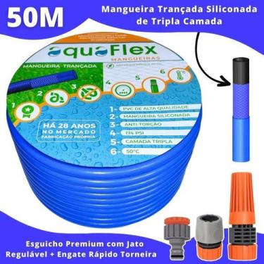 Imagem de Mangueira Aquaflex Ul 50M - Pvc Siliconado - Resistente