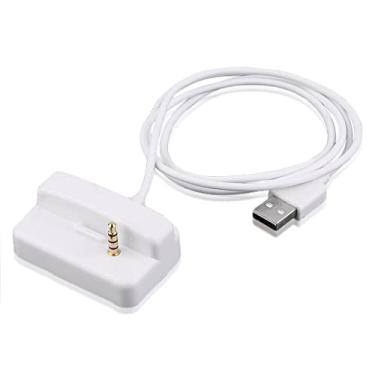 Imagem de SKYPIA Carregador USB Hotsync e base de carregamento para desktop aplicável com Apple iPod Shuffle 1ª 2ª Geração MP3 Player