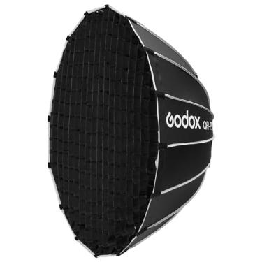 Imagem de Godox QR-P90T 89.9 cm 90 cm Softbox parabólico de liberação rápida para GODOX SL60II SL150III SL300III AD400PRO AD600BM SZ300R VL300 Outros Bowen Mount Studio Flash Speedlite