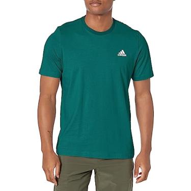 Imagem de adidas Camiseta masculina Essentials, Collegiate Green, XXG Alto
