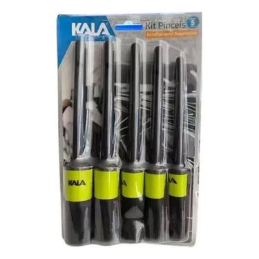 Imagem de Kit Pinceis Detalhamento Automotivos - Kala Premium