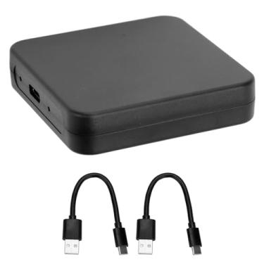 Imagem de Adaptador CarPlay Conexão Estável Sem Fio para Fácil Condução, Link Inteligente para Tarefas de Navegação, Controles de Música, Compatível Com Original do Carro, Material ABS,