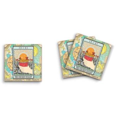 Imagem de Butler in the Home Sticky Notes Pacote com 12 7,6 cm x 7,6 cm, 50 folhas por bloco, The Chicken Nugget cartões de tarô engraçados, blocos de notas engraçados, papel planejador de diário de papelaria