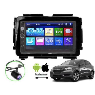 Imagem de Central Multimidia Honda Hrv 2015 a 2021 Mp5 Espelhamento Bluetooth Ra