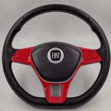 Imagem de Volante Fiat Uno Fire 2001 2002 2003 2004 2006 2008 2012 Com o Cubo