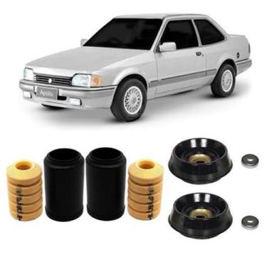 Imagem de Par Coxim Rolamento Batente Coifa Diant Apollo 1990 1991 92 - Auto Fle