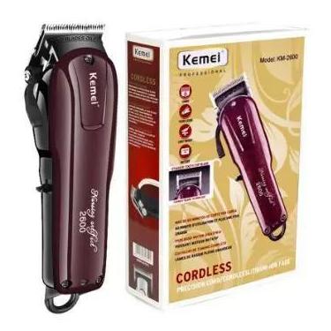 Imagem de Máquina de Corte Cabeleireiro Kemei Profissional Garantia