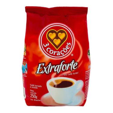 Imagem de Café 3 Corações Extra Forte com 250g