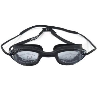 Imagem de Oculos de Natacao Hammerhead Latitude, Fume, Preto