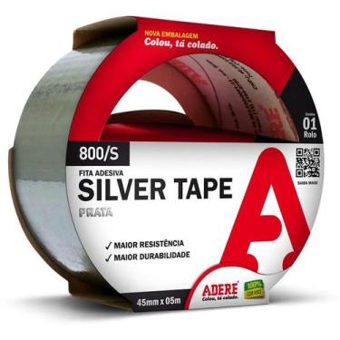 Imagem de Fita Adesiva Silver Tape 45MM X 5M Adere