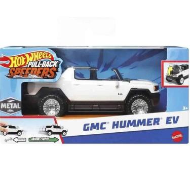 Imagem de Carro HOT Wheels Pullback Mattel HPR70 GMC Hummer EV