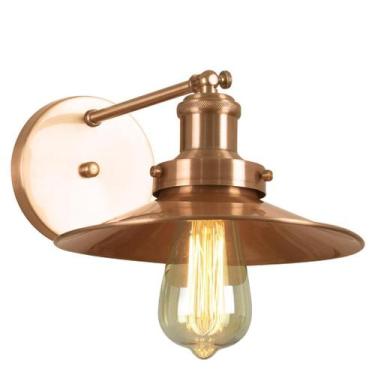 Imagem de Arandela Industrial Vintage Retro Nordic New Cobre - MARRYLUZ