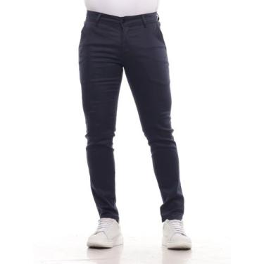 Imagem de Calça Masculina Bolso Embutido Calça Alfaiataria Masculina - Execução 