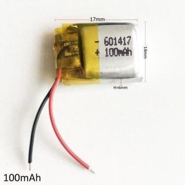 Imagem de Bateria 3,7v   100 Mah Mini Camera Fone Headset - bgb