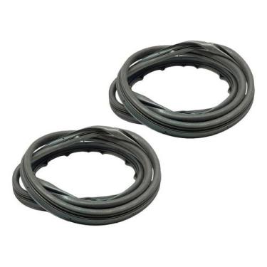 Imagem de Borrachas Da Porta traseira Siena Palio Original kit 2 peças 51938605 