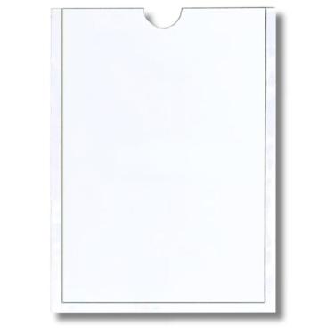 Imagem de Display Porta Folha A4 em Vertical Acrílico para Parede - Lm Balcoes