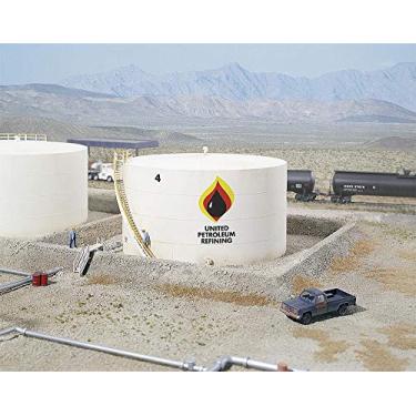 Imagem de Walthers – Kit de estrutura ampla de armazenamento de óleo em escala HO