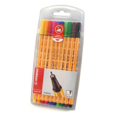 Imagem de Caneta Stabilo 118.5600 com 10 Cores