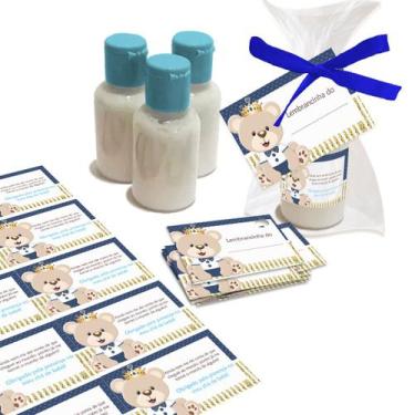 Imagem de Kit 50 Lembrancinha Creme Hidratante Ursinha Princesa 30 Ml - KIBUNITI