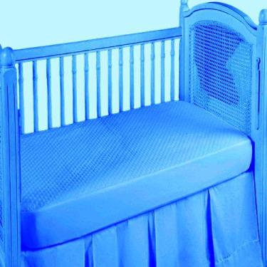 Imagem de Protetor de Berço Impermeável Matelado + Porta Travesseiro - Mava Enxo