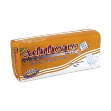 Imagem de Absorvente Geriátrico Adultcare Premium com 20 Unidades