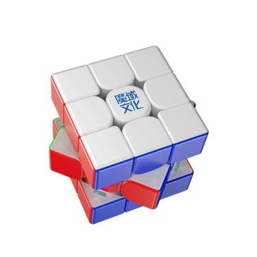 Imagem de Moyu Super WeiLong 2023 Ball Core UV Revestido Magnético Speed Cube 3x3 Cubo Mágico MagLev sem Adesivo (20-Magnet MagLev Ball-core Magic Clothes) Presente para Speed Cuber