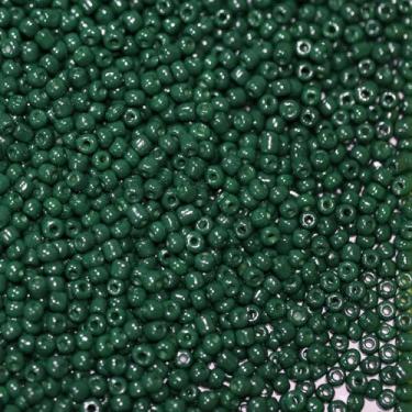 Imagem de LEECOON Contas de semente de cor verde escuro de 3 mm, 100 gramas, cerca de 3500 peças, tamanho 8/0, pequenas contas de sementes para fazer colar, pulseira, brinco