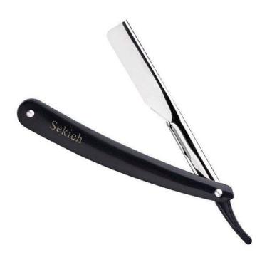 Imagem de Kit 2 Navalhas Profissional em Aço Carbono Cromada - Sekich