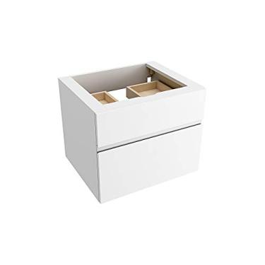 Imagem de American Standard 8725024.020 Studio S 60,96 cm Gabinete de banheiro com gaveta dupla, branco