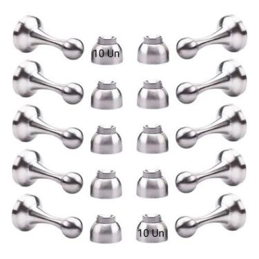 Imagem de Fixador Prendedor de Porta Kit 10 Prende Portas C/ Imã Magnetico Fixad