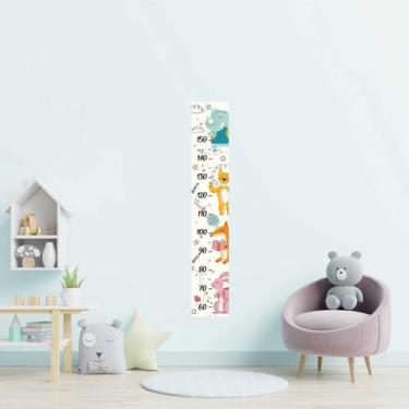 Imagem de Régua Adesiva Infantil Leãozinho N09173 20x115CM - Adesivo BR
