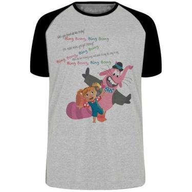 Imagem de Camiseta Divertidamente Elefante Blusa Plus Size extra grande adulto o
