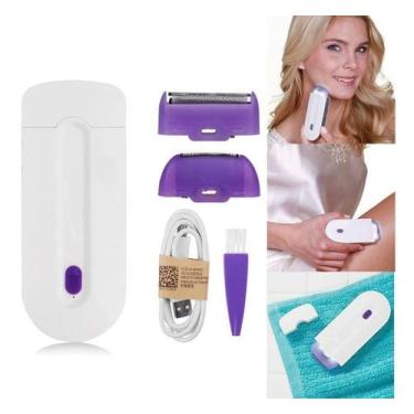 Imagem de Depilador Yes Finishing Touch Recarregável USB - Branco - Bc Bora Cole