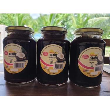 Imagem de Doce mamão com côco em calda 03 unidades (680 Gr) - Delícias do Ceará 